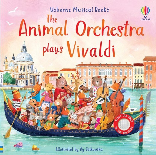 okładka The Animal Orchestra Plays Vivaldi wer. angielska książka | Jatkowska Ag, Sam Taplin