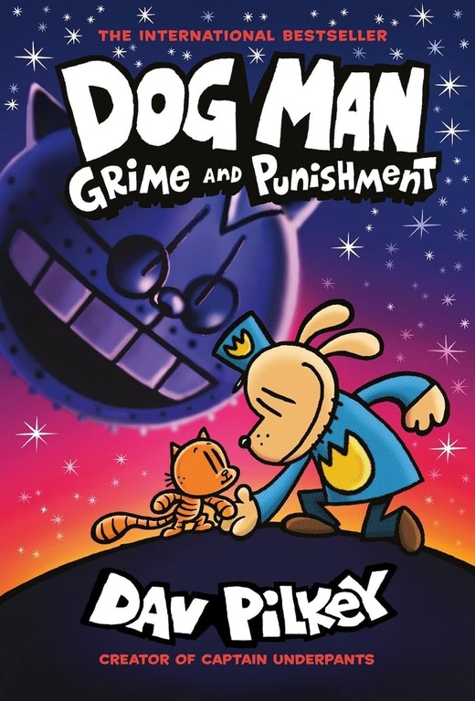 okładka Grime and punish. Dog Man książka | Dav Pilkey
