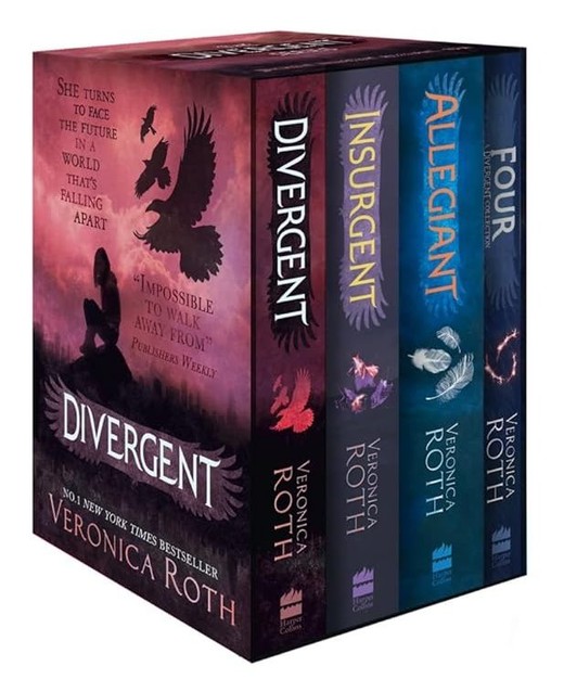 okładka DIVERGENT SERIES BOX SET książka | Veronica Roth