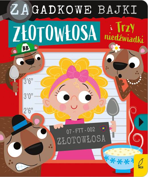 okładka Złotowłosa i trzy niedźwiadki. Zagadkowe bajki książka | Alexander Cox