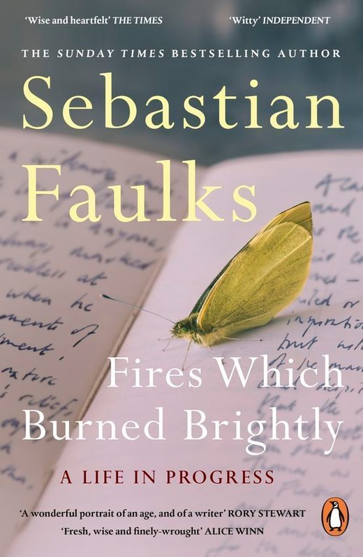 okładka Fires Which Burned Brightly książka | Faulks Sebastian