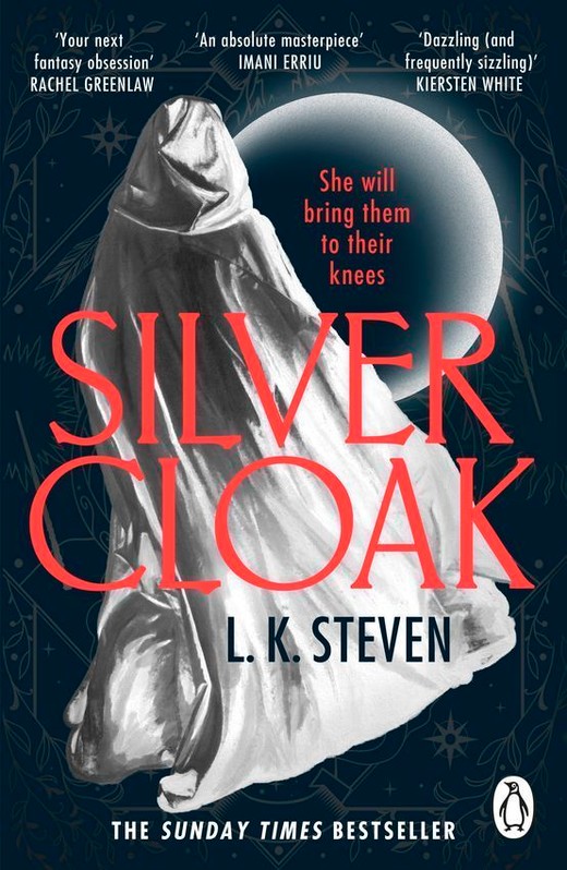 okładka Silvercloak książka | L. K.Steven