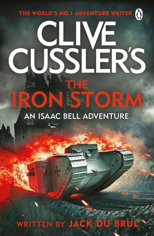 okładka Clive Cussler’s The Iron Storm książka | Jack Du Brul