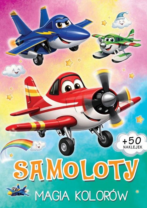 okładka Samoloty. Magia kolorów książka | Opracowanie zbiorowe
