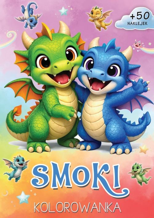 okładka Smoki. Kolorowanka książka | Opracowanie zbiorowe