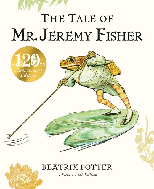 okładka The Tale of Mr. Jeremy Fisher. Picture Book książka | Beatrix Potter