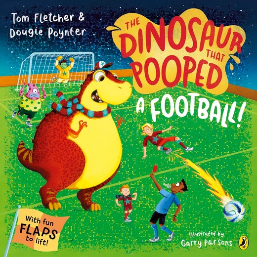 okładka The Dinosaur that Pooped A Football książka | Dougie Poynter