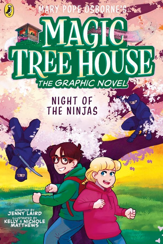 okładka Magic Tree House. Night of the Ninjas książka | Jenny Laird, Mary PopeOsborne