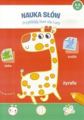 okładka Przyklejaj, baw się i ucz. Nauka słów 4-6 lat książka | Praca Zbiorowa