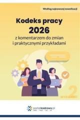 okładka Kodeks pracy 2026 z komentarzem do zmian i... książka | red. LeszekSkupski