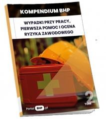 okładka Kompendium BHP. Wypadki przy pracy, pierwsza... książka | Praca Zbiorowa