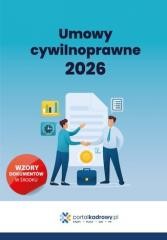 okładka Umowy cywilnoprawne 2026 książka | Praca Zbiorowa