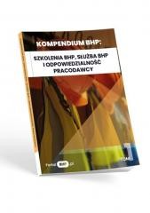 okładka Kompendium BHP. Szkolenia BHP, służba BHP i... książka | Praca Zbiorowa