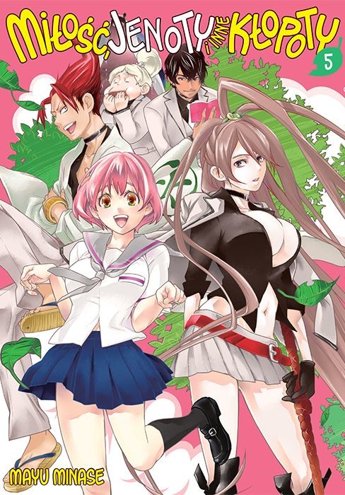 okładka Miłość, jenoty i inne kłopoty. Tom 5 książka | Mayu Minase