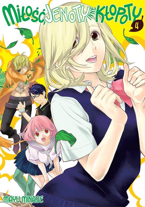 okładka Miłość, jenoty i inne kłopoty. Tom 4 książka | Mayu Minase