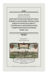 okładka Krótkie wypisanie sprawy przy śmierci... książka | Cyprian Bazylik