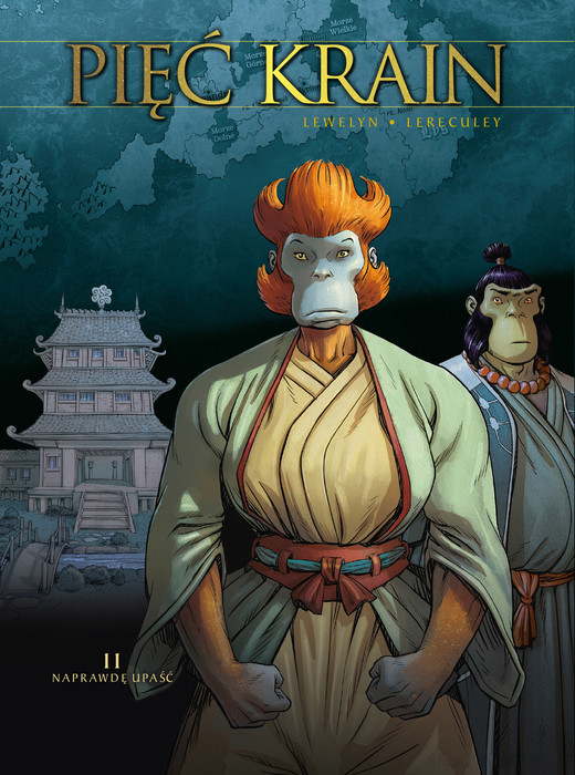 okładka Naprawdę upaść. Pięć Krain. Tom 11 książka