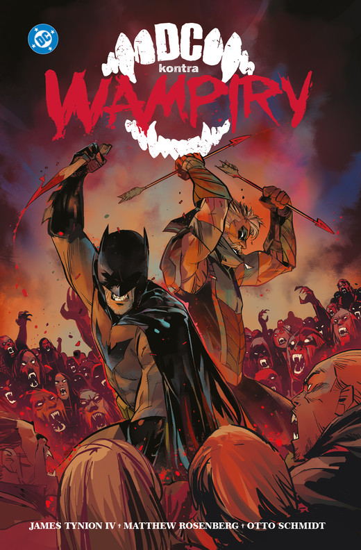 okładka DC kontra Wampiry książka | Eisner JamesTynionIV, Otton Schmidt