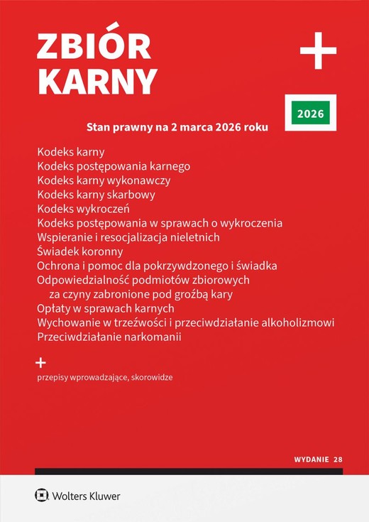 okładka Kodeks karny PLUS 2026 książka | Opracowanie zbiorowe