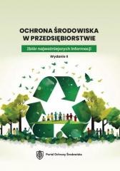 okładka Ochrona środowiska w przedsiębiorstwie. Zbiór... książka | Praca Zbiorowa