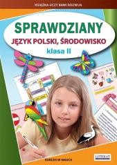 okładka Sprawdziany. Język polski, środowisko klasa 2 książka | Beata Guzowska, Iwona Kowalska