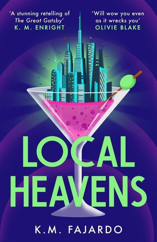 okładka Local Heavens książka | K. M.Fajardo