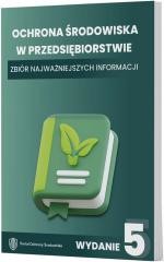 okładka Ochrona środowiska w przedsiębiorstwie. Zbiór... książka | Praca Zbiorowa