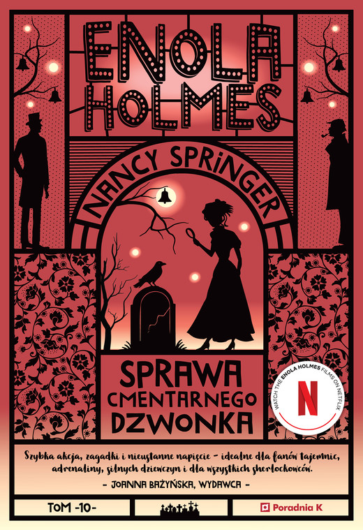 okładka Enola Holmes. Sprawa cmentarnego dzwonka ebook | epub, mobi | Nancy Springer
