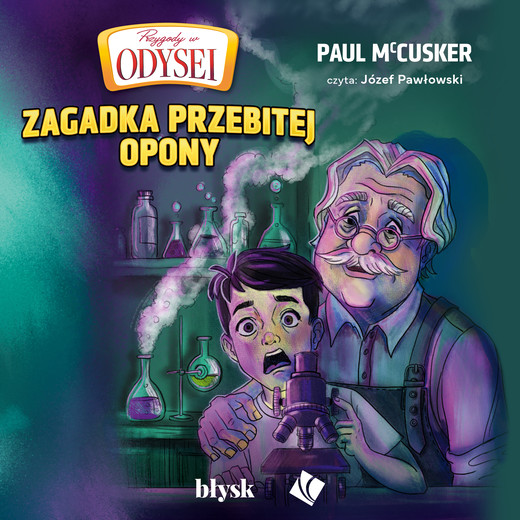 okładka Przygody w Odysei. Zagadka przebitej opony audiobook | MP3 | Paul McCusker