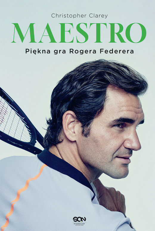 okładka Maestro. Piękna gra Rogera Federera książka | Christopher Clarey