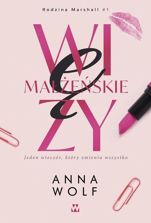 okładka Więzy małżeńskie książka | Anna Wolf