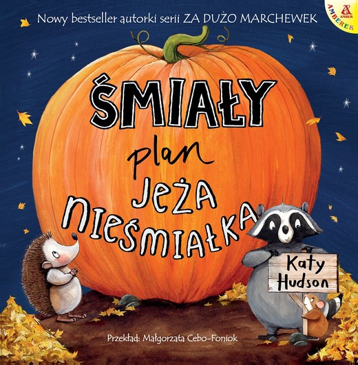 okładka Śmiały plan Jeża nieśmiałka wyd. 2026 książka | Hudson Katy