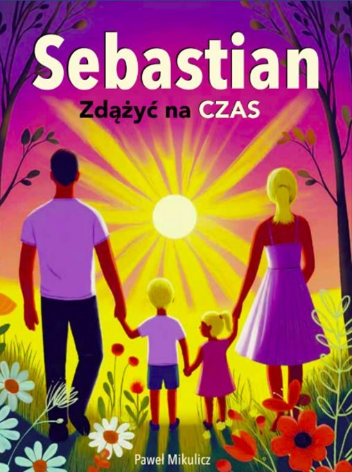 okładka Sebastian. Zdążyć na czas. Kiedy choruje dziecko – historia nadziei i odwagi książka | Paweł Mikulicz