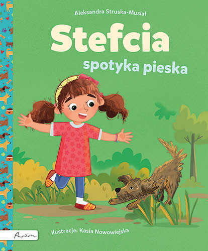okładka Stefcia spotyka pieska książka | Aleksandra Struska-Musiał