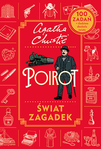 okładka Agatha Christie. Poirot. Świat zagadek książka | Opracowanie zbiorowe