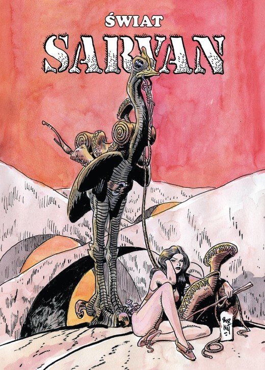 okładka Świat Sarvan książka | Jordi Bernet, Antonio Segura
