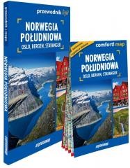 okładka Norwegia Południowa light: przewodnik + mapa książka | Tomasz Duda