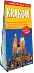 okładka Kraków laminowany map&guide 2w1 książka | Praca Zbiorowa