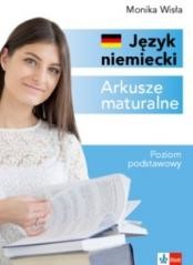 okładka J. niemiecki LO Arkusze maturalne ZP książka | Monika Wisła