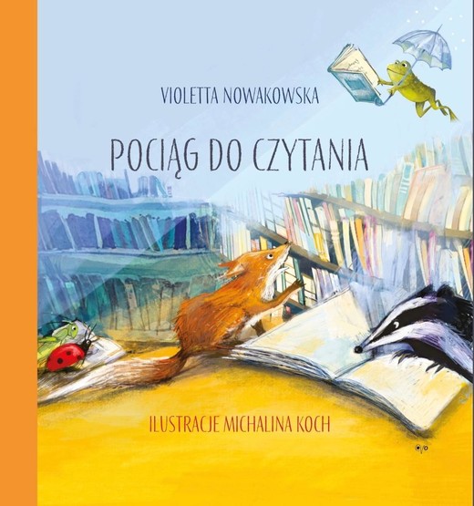 okładka Pociąg do czytania książka | Violetta Nowakowska