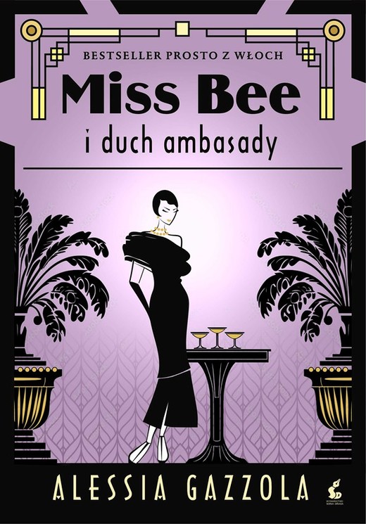 okładka Miss Bee i duch ambasady książka | Alessia Gazzola