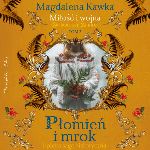 okładka Płomień i mrok audiobook | MP3 | Magdalena Kawka