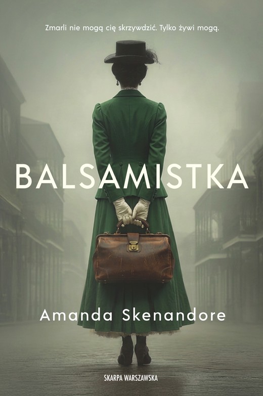 okładka Balsamistka książka | Amanda Skenandore