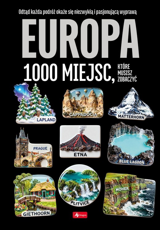 okładka Europa 1000 miejsc książka | Opracowanie zbiorowe