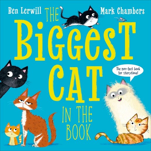 okładka The Biggest Cat in the Book książka | Ben Lerwill