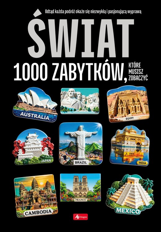 okładka Świat - 1000 zabytków książka | Opracowanie zbiorowe