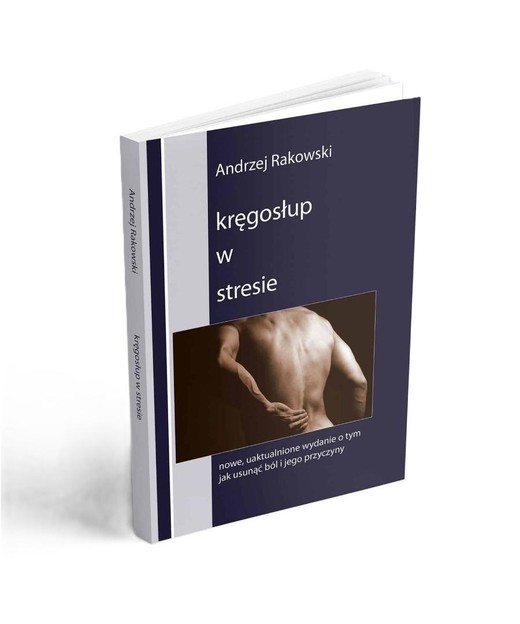 okładka Kręgosłup w stresie książka | Andrzej Rakowski