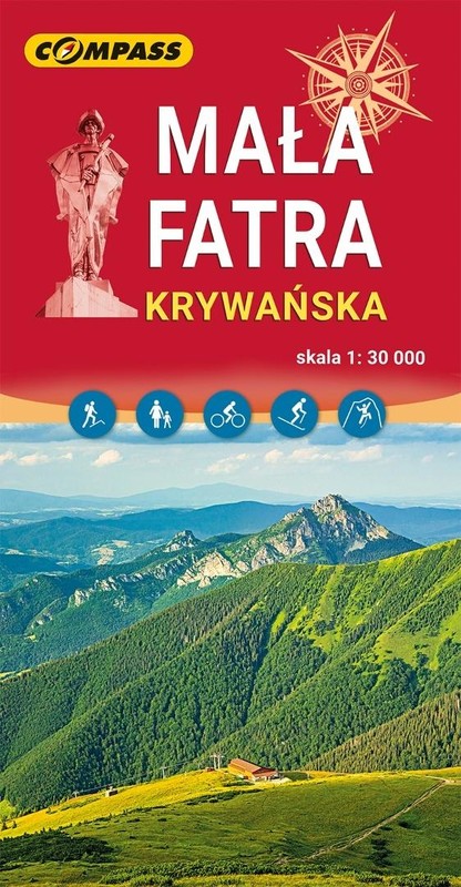 okładka Mapa - Mała Fatra książka | Praca Zbiorowa