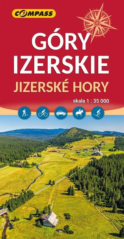 okładka Mapa - Góry Izerskie książka | Praca Zbiorowa