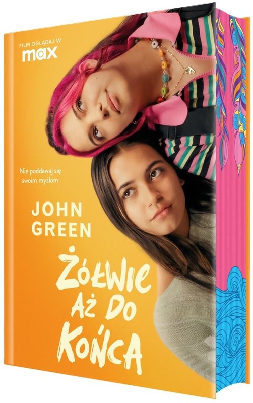 okładka Żółwie aż do końca (barwione brzegi) książka | John Green